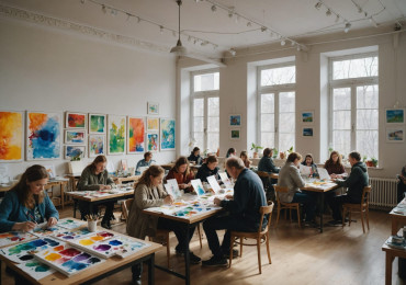 Мастер-класс по акварели в Москве: рисование для взрослых и детей